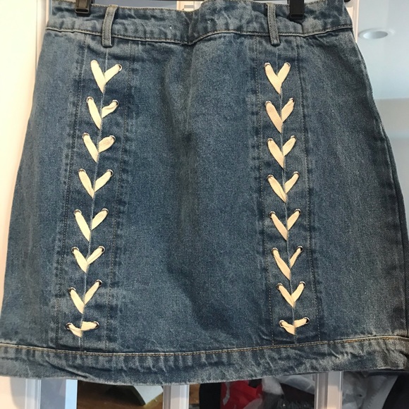 Endless Rose jean skirt!!!FIRM - Picture 2 of 3